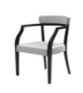 стул с подлокотниками melis-98a / mc1009 (dining chair) в Красноярске