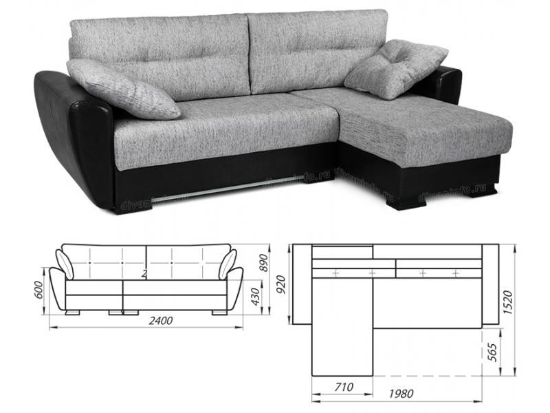 диван угловой релоти софт в Красноярске
