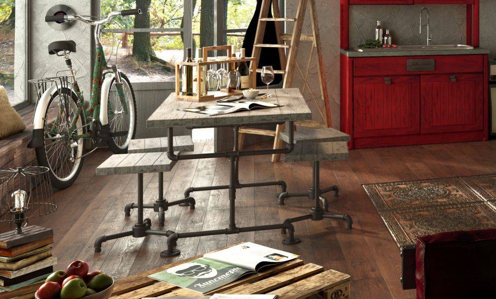 столовая группа home collection в стиле loft в Красноярске