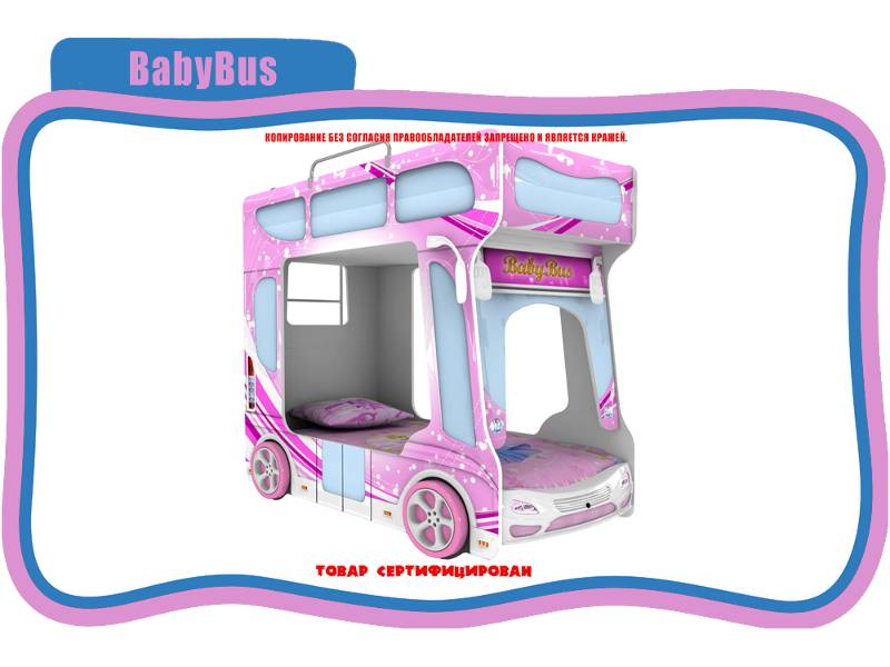 кровать детская baby bus в Красноярске