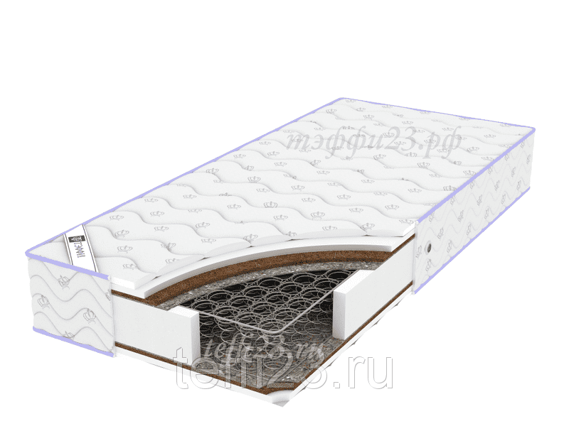 матрас на пружинном блоке боннель кокос сезон в Красноярске