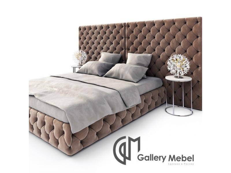 кровать с большим изголовьем letto gm 12 в Красноярске