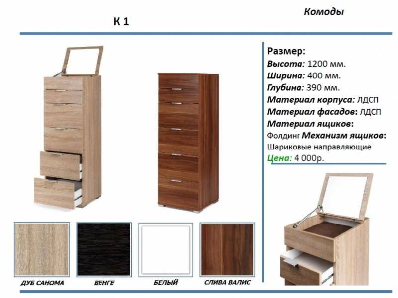 комод к1 в Красноярске