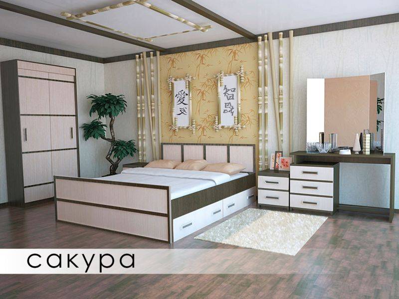 спальный гарнитур сакура в Красноярске