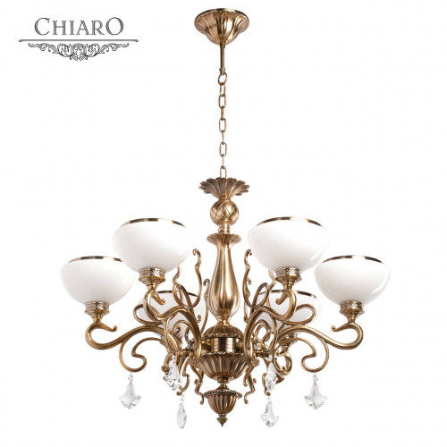 подвесная люстра chiaro аманда 481010506 в Красноярске