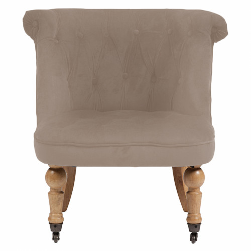 кресло amelie french country chair бежевое в Красноярске