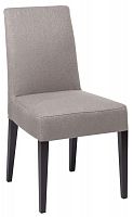 стул aylso dining chair кожа серая в Красноярске