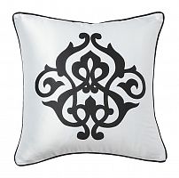 подушка с геральдическими лилиями fleur de lys white i в Красноярске