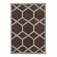 ковер ashton cocoa 240x340 коричневый в Красноярске