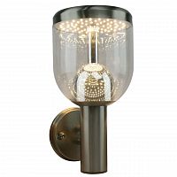 уличный настенный светодиодный светильник arte lamp inchino a8163al-1ss в Красноярске