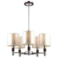 подвесная люстра arte lamp circolo a9519lm-5br в Красноярске