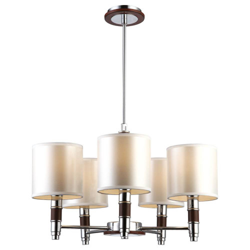 подвесная люстра arte lamp circolo a9519lm-5br в Красноярске