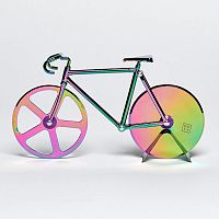 нож для пиццы из нержавеющей стали the fixie, радужный в Красноярске