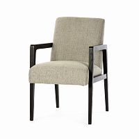 кресло keys dining chair серое в Красноярске