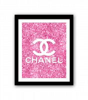 постер chanel glamour а3 в Красноярске