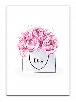 постер dior peonies а4 в Красноярске