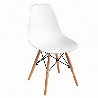 стул деревянный eames pc-015 white в Красноярске