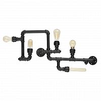 потолочная люстра ideal lux plumber pl5 nero в Красноярске