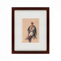 картина: seated turk, 1850 в Красноярске