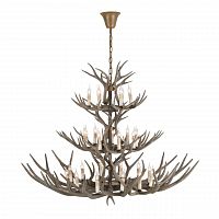 подвесная люстра st luce renna sl154.703.27 коричневая в Красноярске