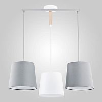 подвесная люстра tk lighting 1279 balance серая в Красноярске