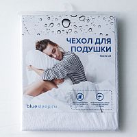 чехол защитный на подушку с мембраной blue sleep hybrid 050*070 в Красноярске