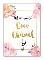 постер coco chanel а3 в Красноярске