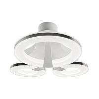 потолочный светодиодный светильник idlamp jenevra 397/3pf-ledwhitechrome в Красноярске