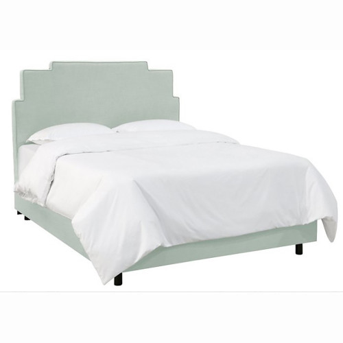 кровать двуспальная 160x200 зеленая paxton bed mint в Красноярске