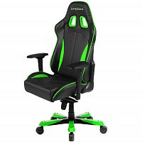 кресло геймерское dxracer king ks57 черно-зеленое в Красноярске