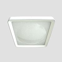 потолочный светодиодный светильник ambrella light orbital crystal sand fs1216 wh/wh 72w+29w d500*500 в Красноярске