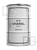 декоративная бочка- шкаф chanel №5 white l в Красноярске