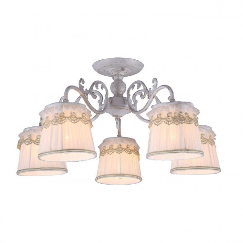 потолочная люстра arte lamp merletto a5709pl-5wg в Красноярске