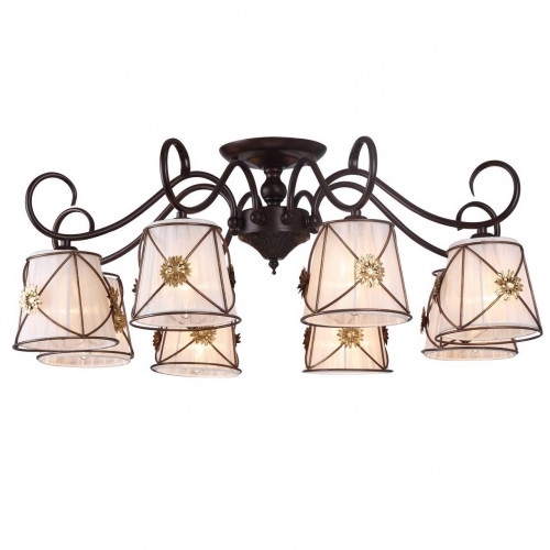 потолочная люстра arte lamp 72 a5495pl-8br в Красноярске