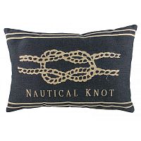 подушка с морским узлом nautical knot denim в Красноярске