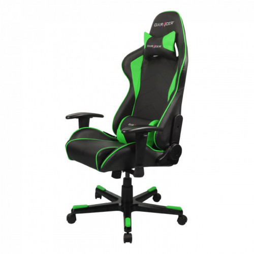 кресло геймерское dxracer черно-зеленое в Красноярске