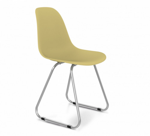 стул dsr бежевый s38 pp (eames style) в Красноярске