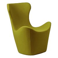 кресло papilio lounge chair оливковое в Красноярске