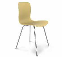 стул dsr бежевый s33 (eames style) в Красноярске