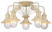 потолочная люстра arte lamp sailor a4524pl-5wg в Красноярске