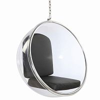 кресло bubble chair черное в Красноярске