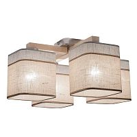 потолочная люстра tk lighting 1918 nadia white 4 в Красноярске