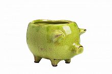 цветочный горшок pig planter зеленый в Красноярске