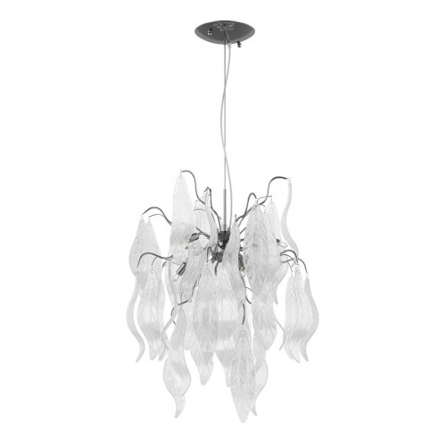 подвесная люстра lightstar vetro сristallo 793194 хром в Красноярске