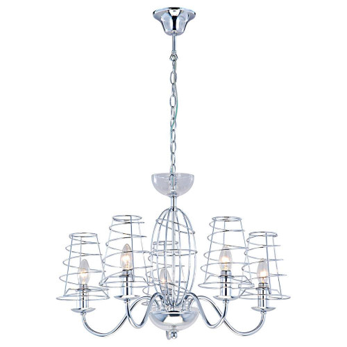 подвесная люстра arte lamp cage a4320lm-5cc в Красноярске