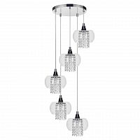 дизайнерская подвесная люстра spot light cordia 1192528 хром в Красноярске