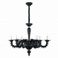 подвесная люстра ideal lux ca rezzonico sp6 nero в Красноярске