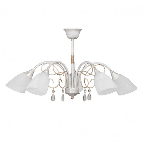 потолочная люстра vitaluce v3611/5 белая в Красноярске