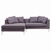 диван charles sofa угловой фиолетовый в Красноярске