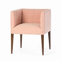 кресло penelope dining chair розовое в Красноярске